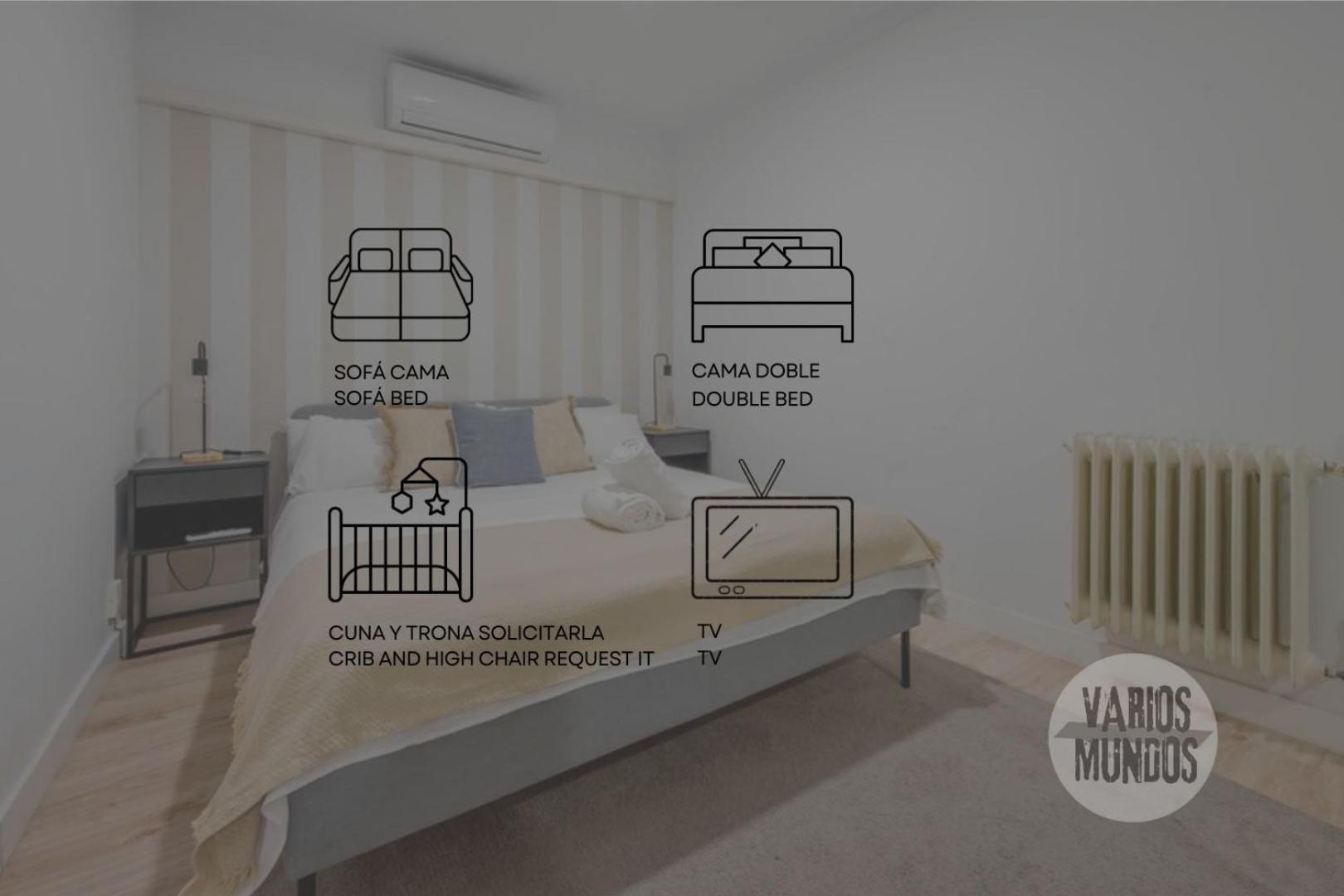 Nuevo Apt De 9Pax En La Cava Alta Centro De Madrid E1 Экстерьер фото